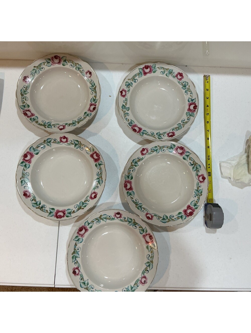 Set Of 5 vintage Citation China Co. Castlegarden Collection Bowls